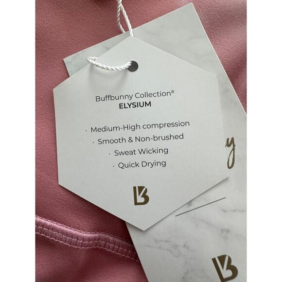 New ~ BUFFBUNNY ~ Rose Rebel Leggings Size XL High waist/ No front seam SALE - Picture 7 of 10